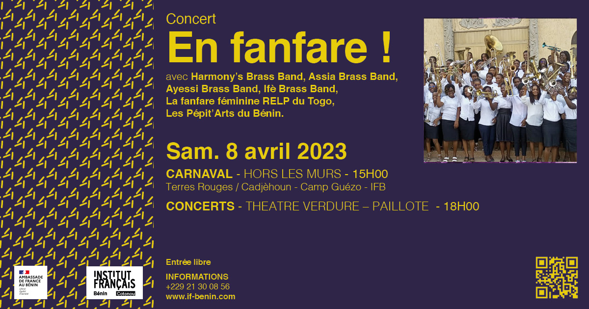 Concert « En Fanfare » par l’Institut Français du Bénin