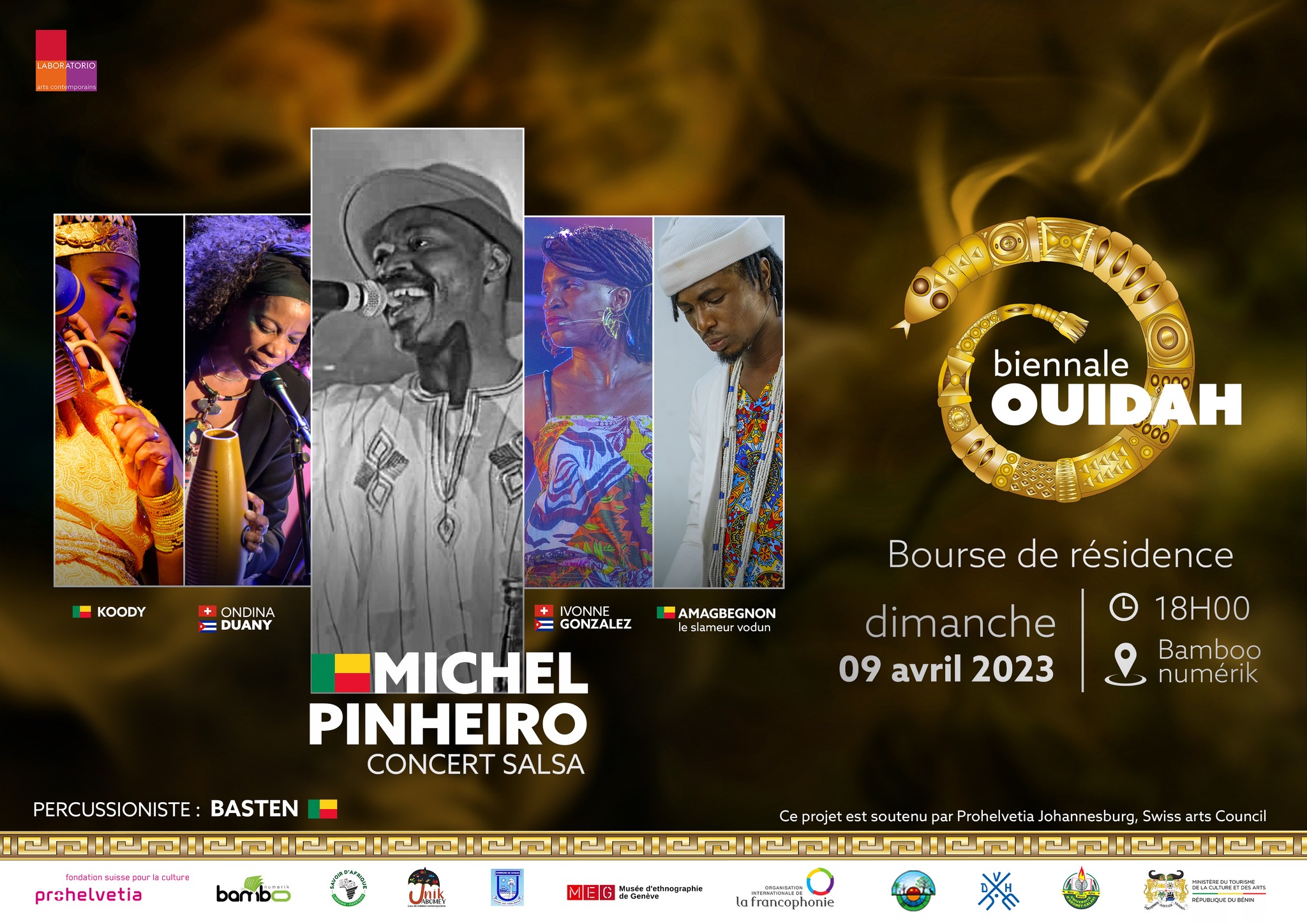Michel Pinheiro en concert à Cotonou