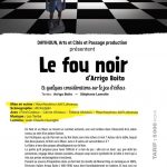 La pièce "Le fou noir" d'Arrigo Boito