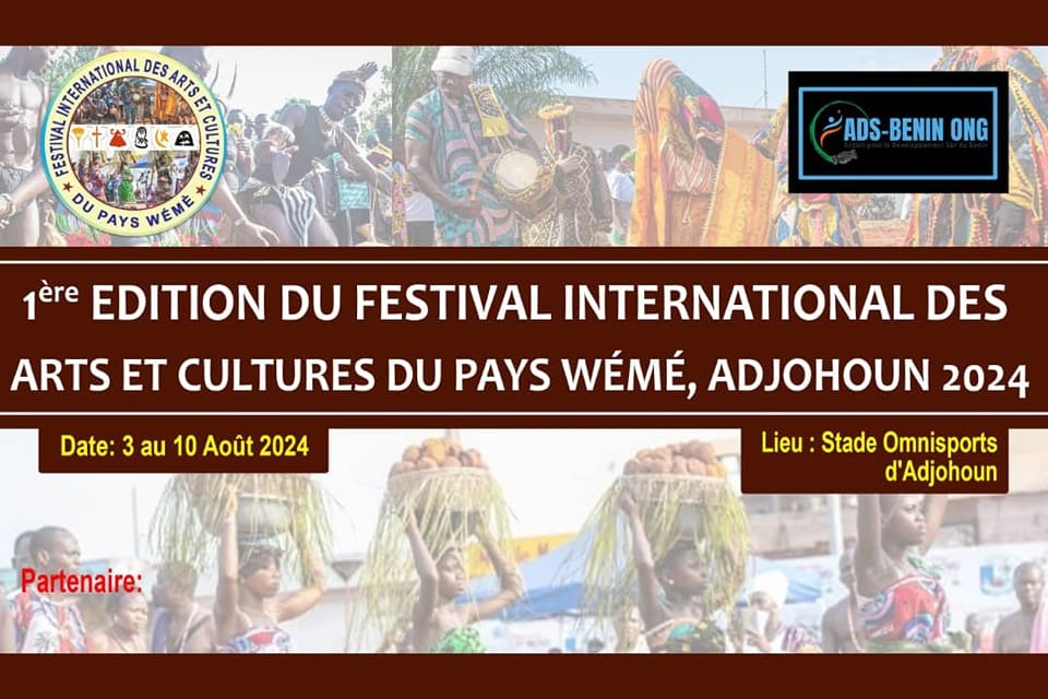 1ère édition du Festival international des Arts et Cultures du Pays Wémè
