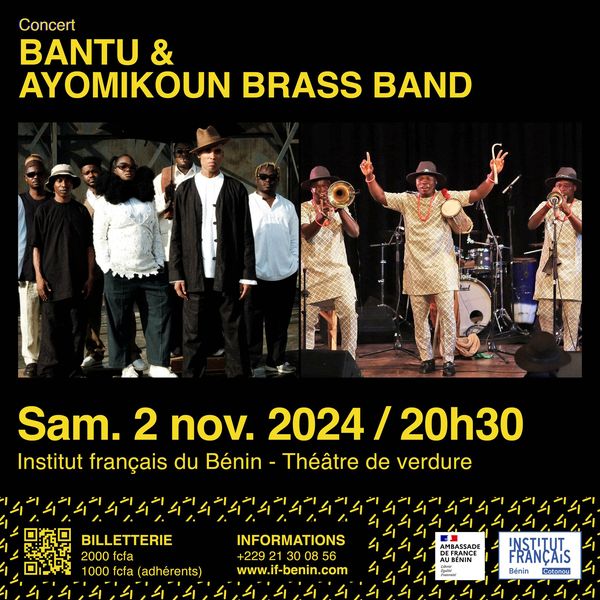 Concert: BANTU & AYOMIKOUN BRASS BAND