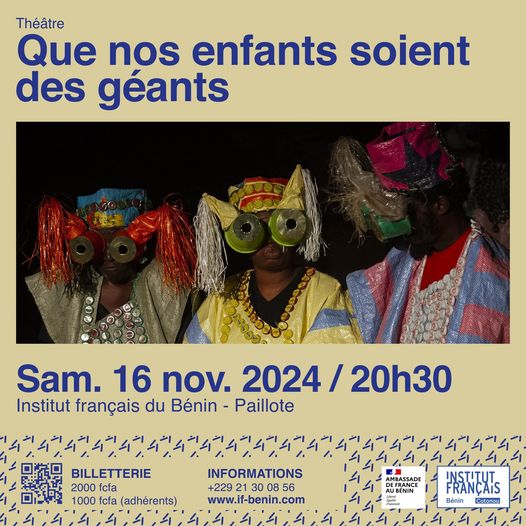 Théâtre : Que nos enfants soient des géants