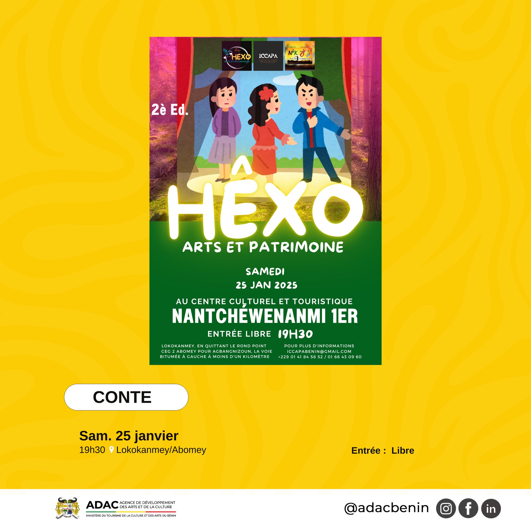 HEXO, arts et patrimoine