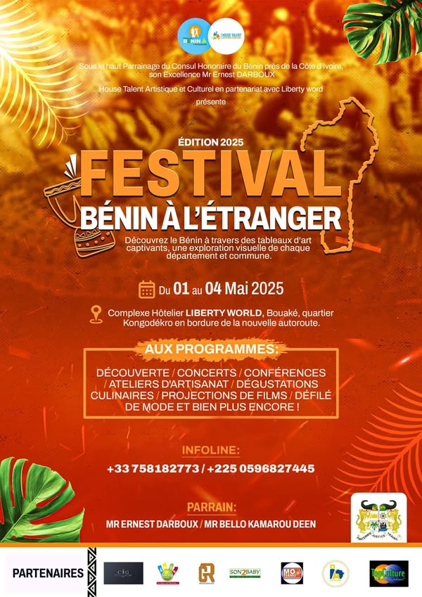 Le Festival Bénin à l’étranger est de retour! 