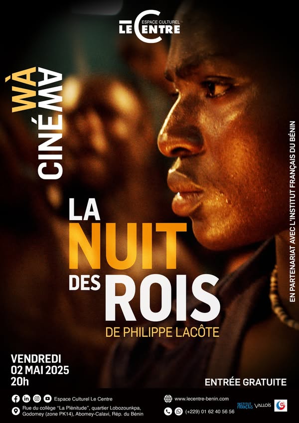 Espace culturel Le Centre : Wà Cinéma “La nuit des rois”